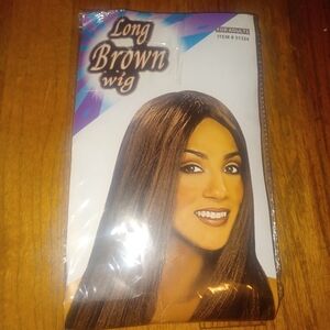 Long Brown Wig for Women